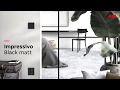 Impressivo black matt  luxurious and modern design