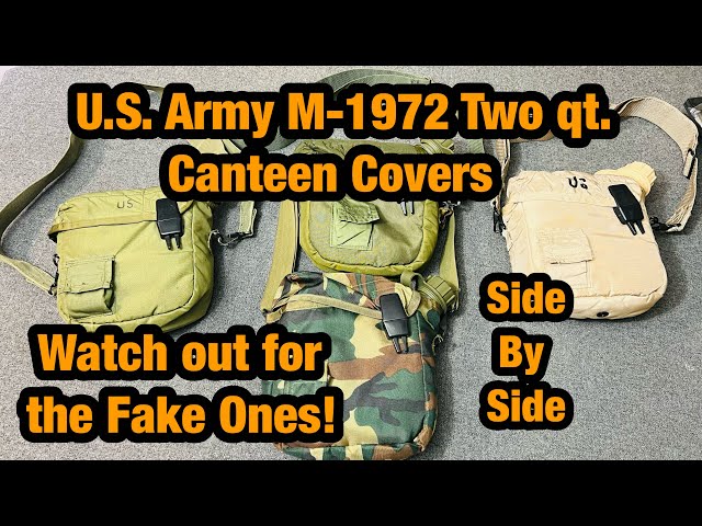 US american army style 2 quart qt water bottle and cover - Surplus & Lost