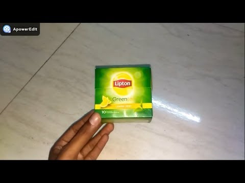 Lipton Green Tea Product Review in Hindi!! Honest Review!!