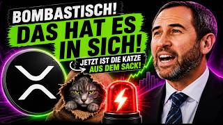 🤯🔴XRP: JETZT IST DIE KATZE AUS DEM SACK!