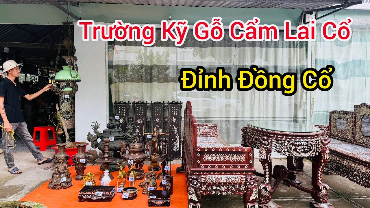 30/10/2025/ Trường Kỷ Cẩm Lai Cổ, Đỉnh Đồng Huế Xưa, Tranh Cẩn Ốc #0707074844 