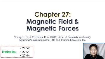 Magnetic Field, Magnetic Force, Magnetic Moment & Magnetic Torque Problems & Solutions(Univ Physics)