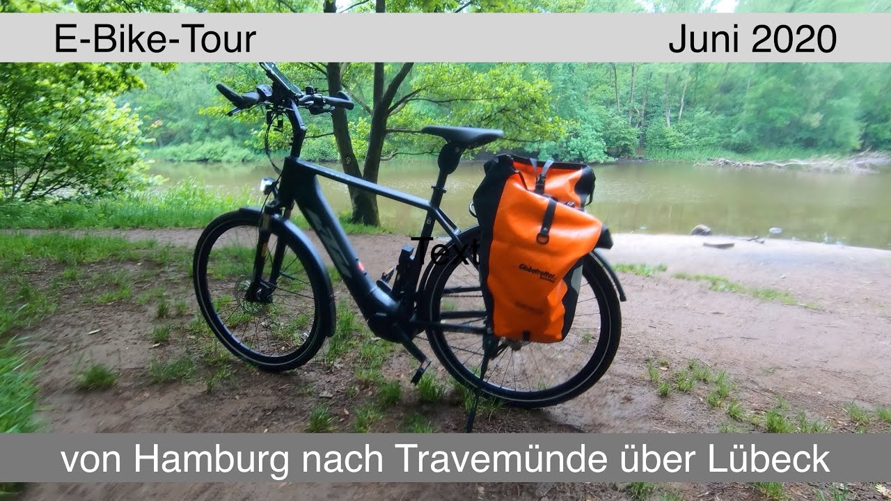 Meine erste EBike Tour Hamburg Lübeck Travemünde YouTube