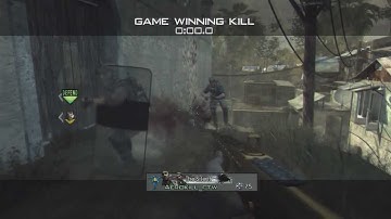 MW3 SPAS-12 TRIPLE FINAL KILLCAM!