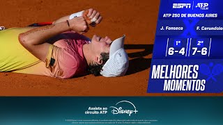 Thumbnail for JOÃO FONSECA É CAMPEÃO! Brasileiro faz história, vence Cerundolo e conquista ATP 250 de Buenos Aires