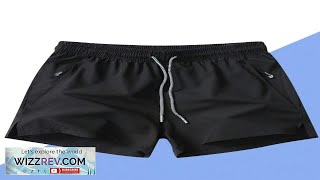 Men Drawstring Waist Zipper Pocket Tennis Shorts SHEIN USA Review