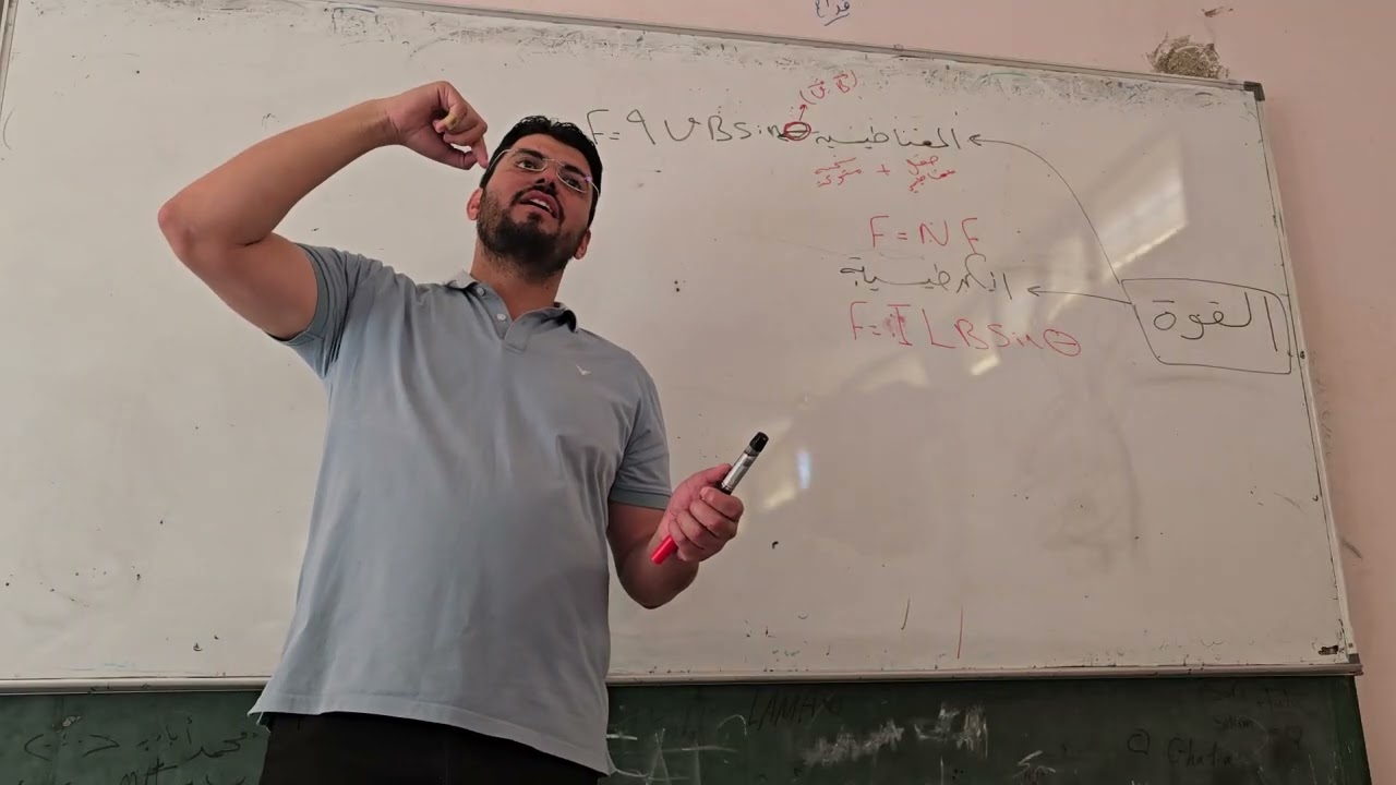 الدورة المكثفة | مغناطيسية درس ثاني ... شروحات هامة مختصرة في الدرس وحل ورقة مؤتمتة