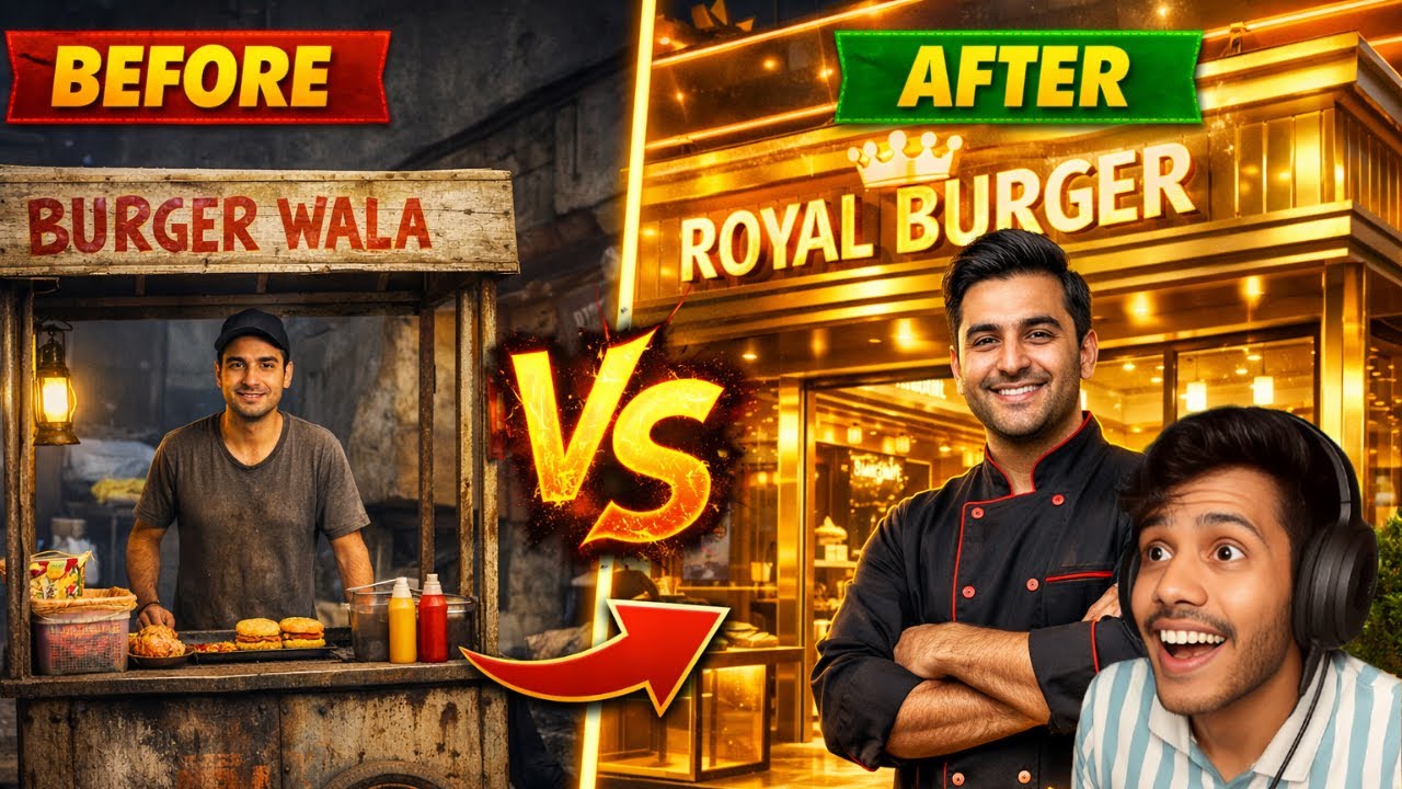 ₹0 Se Gold Burger Restaurant Tak Ka Safar 🥶|| 