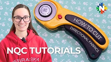 How to Cut Directional Fabric for Perfectly Aligned Quilts