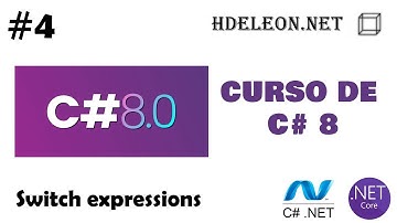 Curso gratuito de C# 8 .Net, Switch expressions, #4