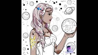 Hyperlapse Coloring Page- Mother Nature and Her Planets