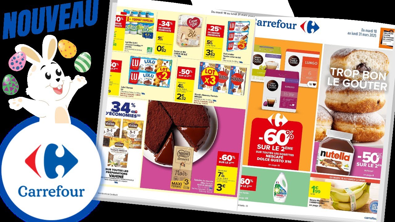 catalogue CARREFOUR du 18 au 31 mars 2025 💥 Arrivage - FRANCE
