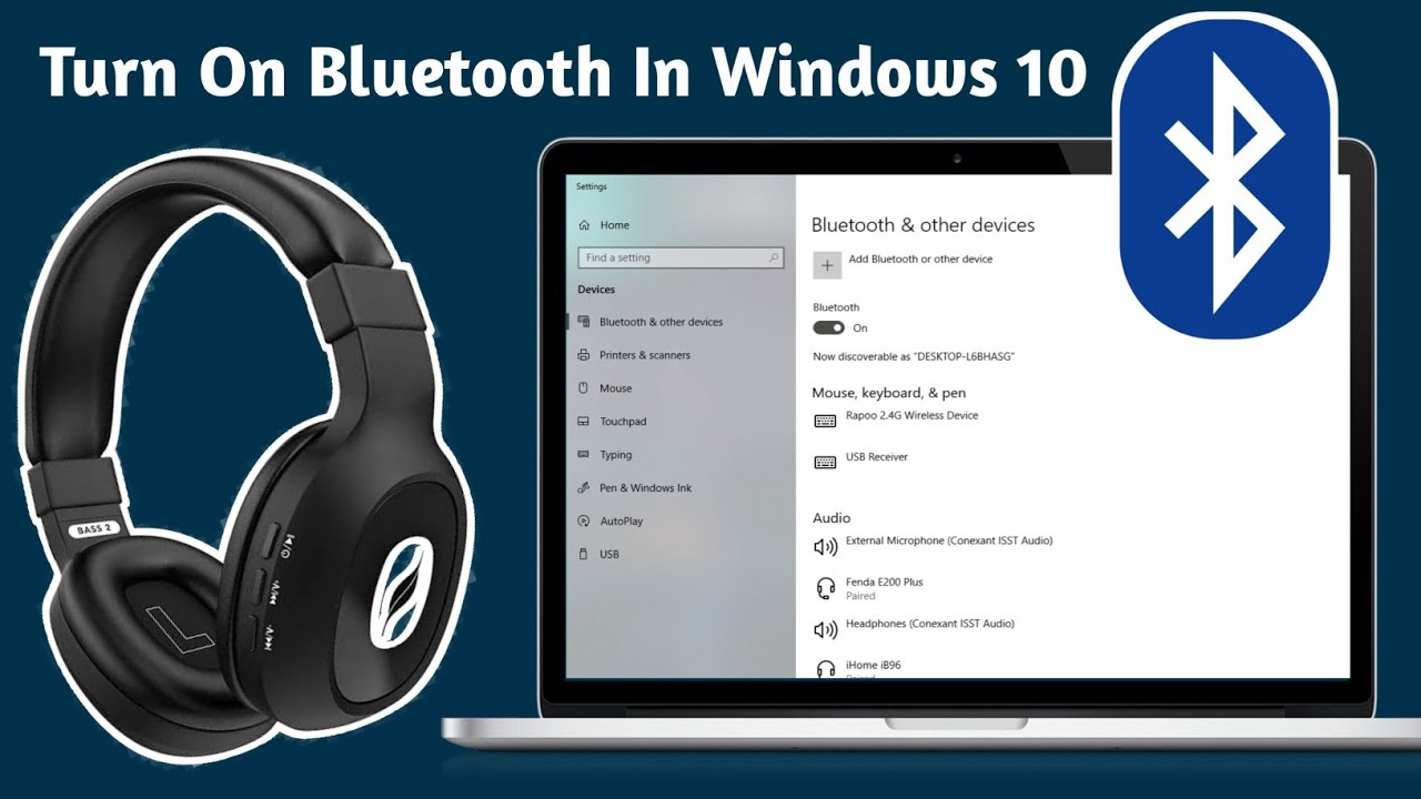 How To Turn Bluetooth On In Windows 10 NEW