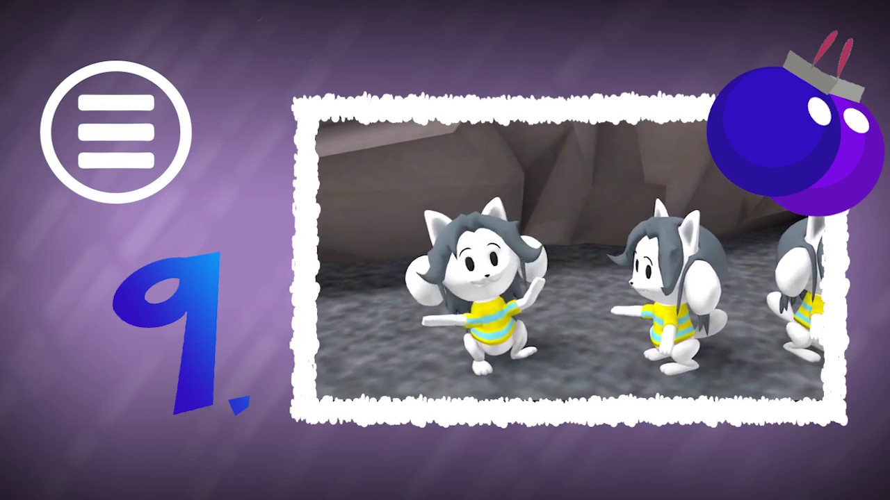 [Polykalender 2016] 9. luke - Temmie byen - Undertale