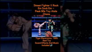 Street Fighter II Rock Em Sock Em - Peak 90s Toy Aisle Chaos