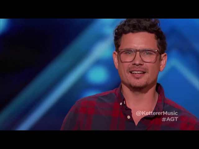 Michael Ketterer - Father of 6 Sings 'To Love Somebody' - Amazing Golden Buzzer Audition class=