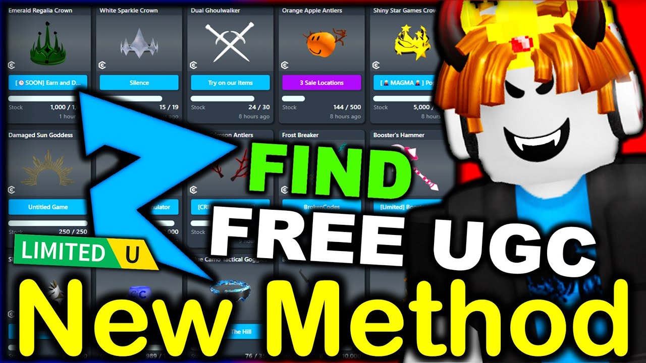 HOW TO QUICKLY FIND ALL FREE UGC LIMITED EVENTS! WIN PRIZES! (ROBLOX) 