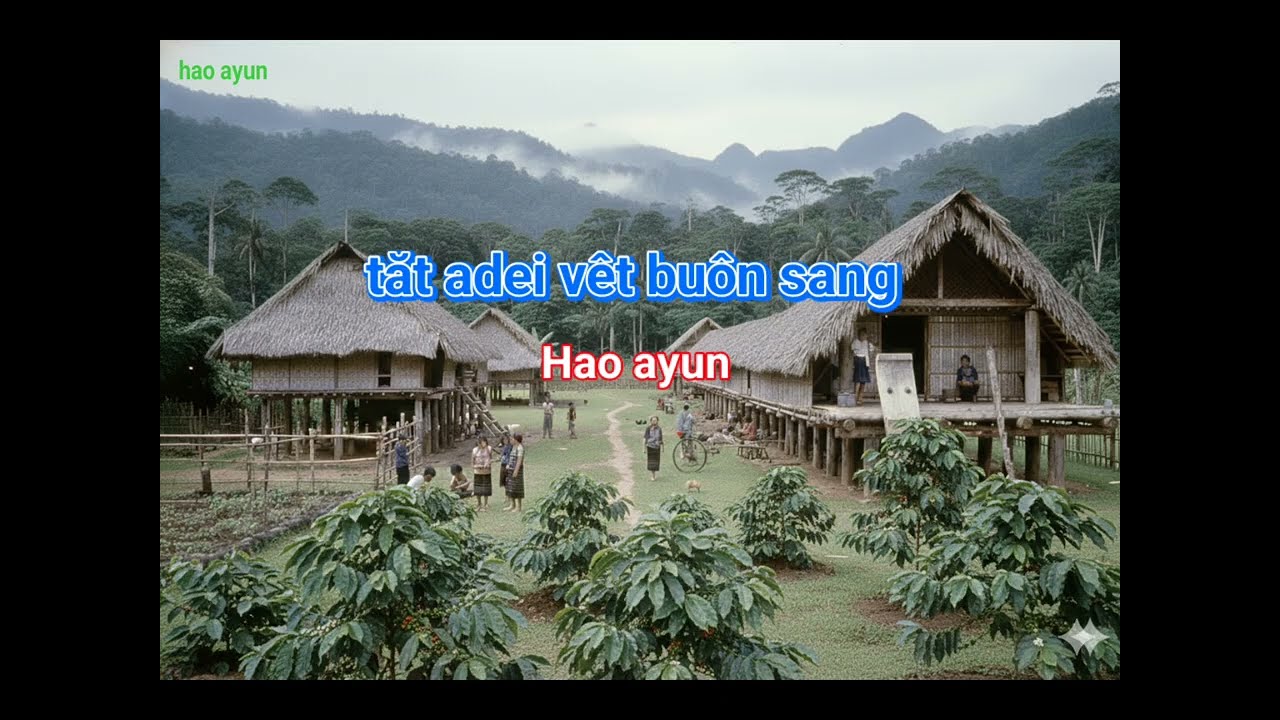 Tăt adei vêt buôn sang - hao ayun @Haorap93