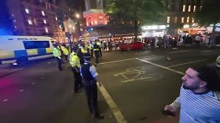 Officer Hospitalized After Chaotic Clashes With Morocco Fans in London