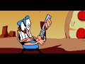 Opening movie Sonic Mania Pizza Tower mod _ Lucky Luke parody