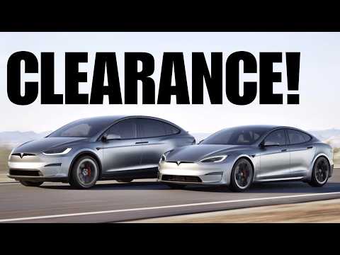 Massive Tesla Model S & X Clearance: Up to $8,000 Off Before It's Too Late!
