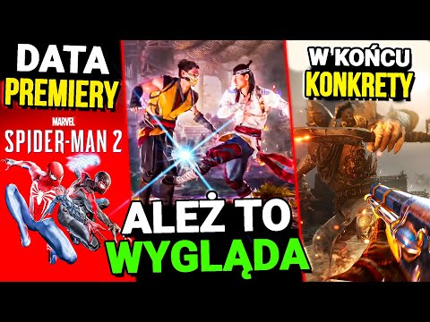 OFICJALNIE: Data premiery SPIDER-MAN 2 UJAWNIONA, Moral Kombat 1 piękny GAMEPLAY, Witchfire – SGF 23