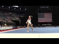 Ragan smith floor exercise  2016 pg gymnastics championships  sr women day 2