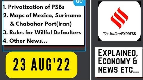 23rd August 2022 | Gargi Classes News & Explained Analysis | By R.K. Lata