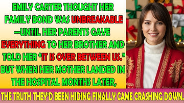 My Family Cut Me Off Overnight… Until the Truth Finally Broke Them Apart