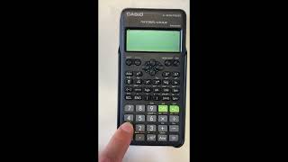 Casio fx-82AU Plus 2: Statistical Fuctions
