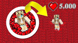 فلم ماين كرافت : لدي قلوب لا تنتهي 5,000 قلب!!؟ Minecraft Movie