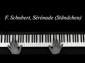 Schubert  srnade stndchen  piano