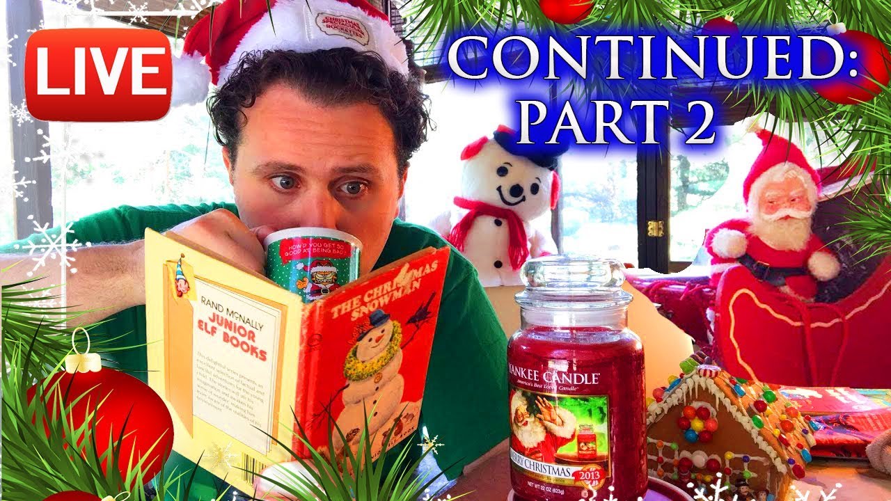 LIVE (Part 2) Yankee Candle Christmas in July in Aug NEW 2017 My