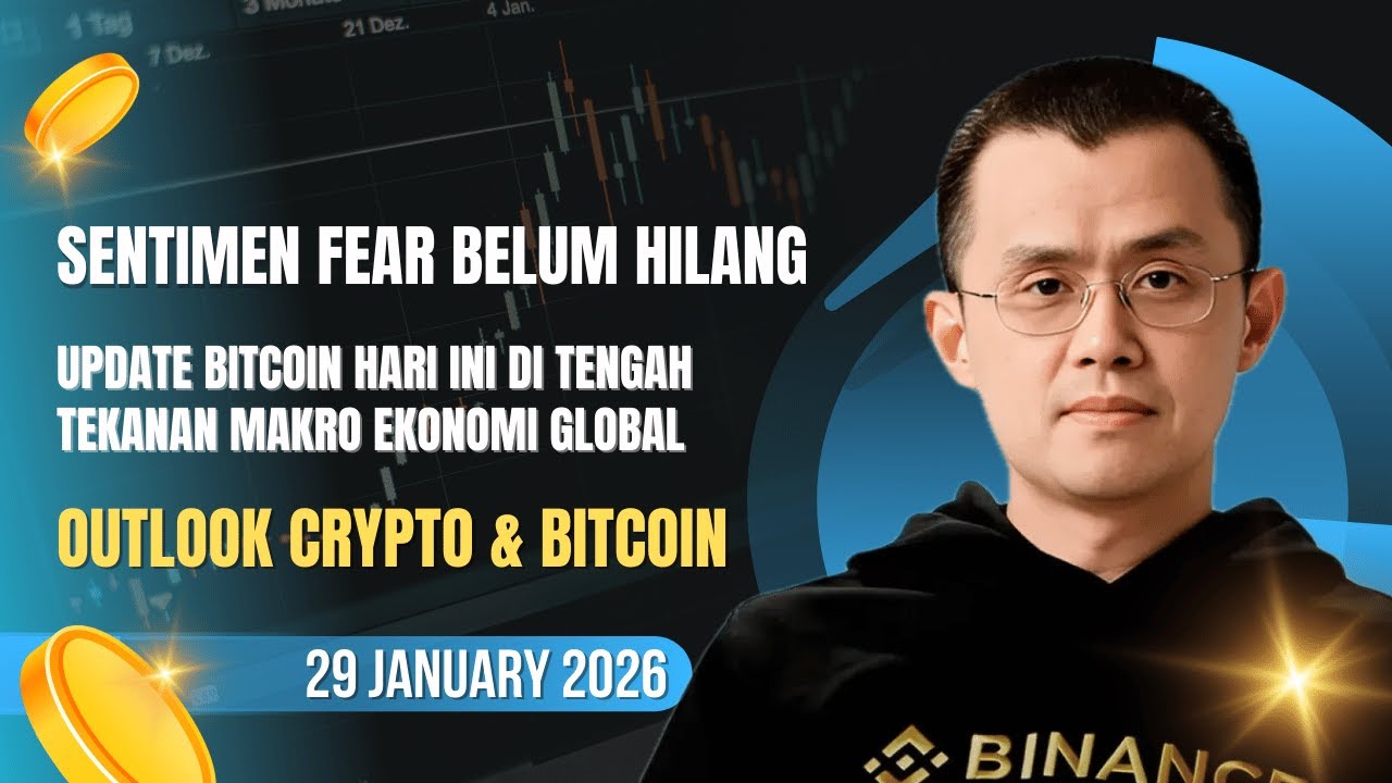 Bitcoin Konsolidasi, Fear Bertahan | Dampak Fed & Data Ekonomi Global