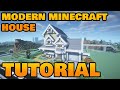 Modern House build timelapse #minecraftbuild