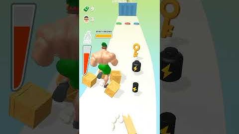 muscle rush smash running game🎮 Level #84 #shorts Gameplay #musclerush #gaming #gamingvideos