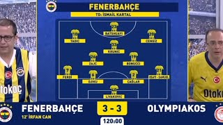 Fenerbahçe(1) 23 (0)Olympiakos Fbtv gol anı seri penaltılara tepki #fbtv #fenerbahçe #olympiakos