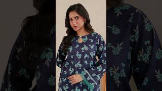 Zellbury Print Lawn 2pc 2026 | Original Unstitched Shirt &amp; Trouser Collection | FAZ.Brand House