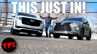 This Just In: Can The Lexus LX570 Still Hold Up To The Brand New Cadillac Escalade? Let's Find Out!