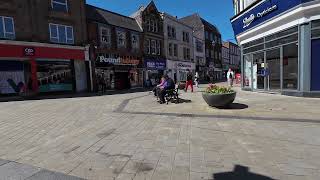 Wrexham Town Centre in 4k