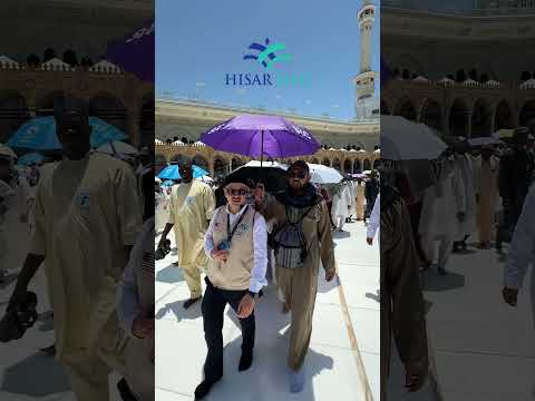 Farewell Tawaf with the Hisar Tour group