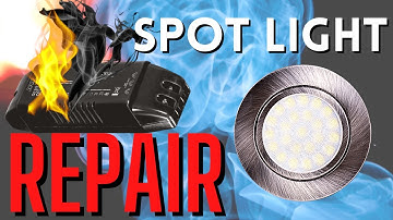 5 minute repair | Downlight new transformer wiring