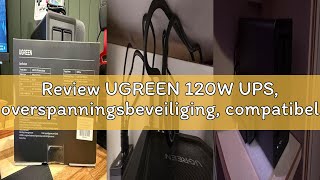 Review UGREEN 120W UPS, overspanningsbeveiliging, compatibel met UGOS Pro, app-bediening, automatisc