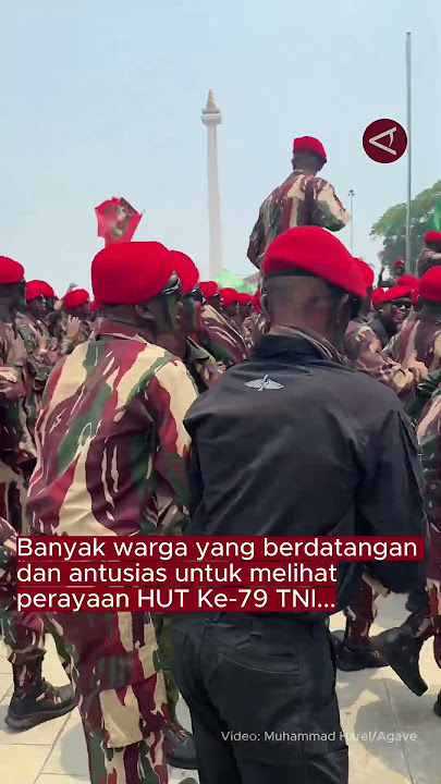 Kemeriahan HUT Ke-79 TNI