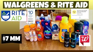 WALGREENS RITE AID NICE MM OVER AT RITE AID TESTING THE DOUBLE DIP AGAIN AT WALGREENS