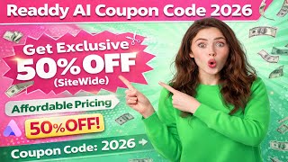 Celebrity Readdy Ai Coupon Code 2026 | Get Exclusive 50% OFF(SiteWide) Offordable Pricing Profile