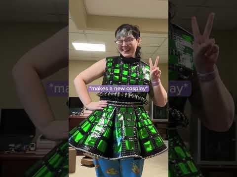 This cosplayer might have too many costumes #cosplay #rapunzel #sixthemusical #fnaf #comicon