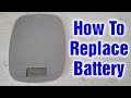 Greater Goods Food Scale Battery Replacement