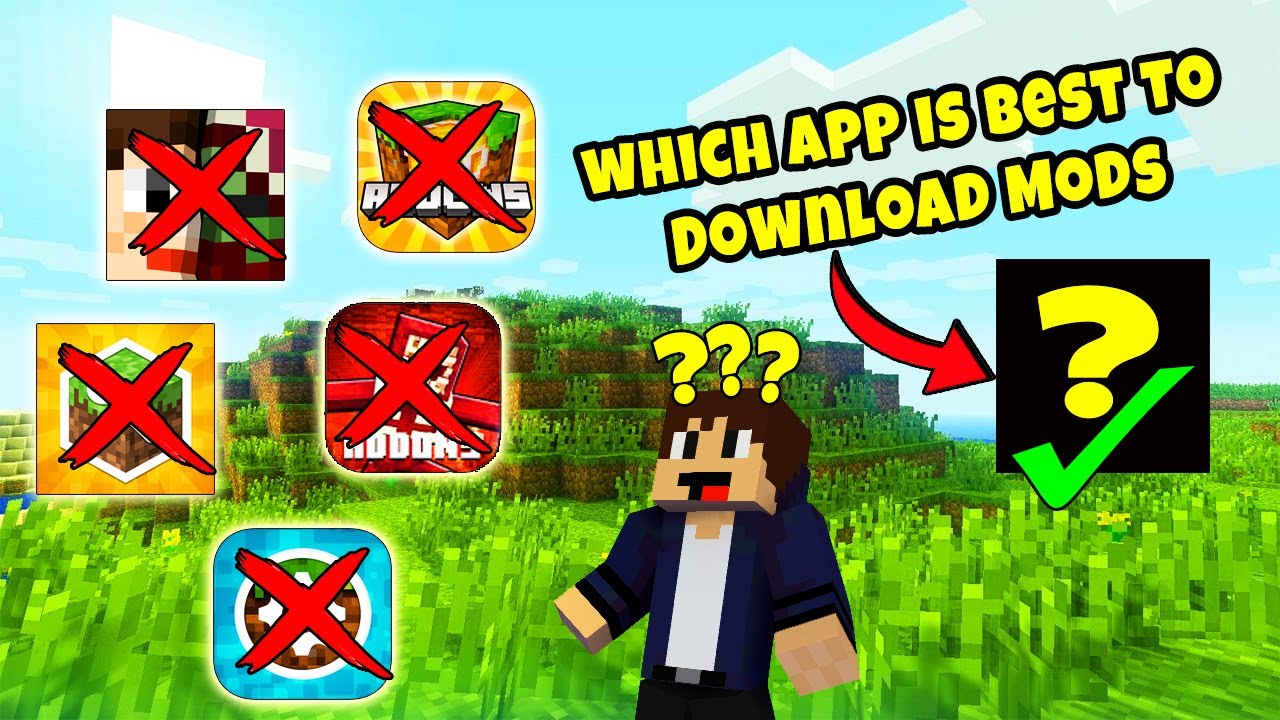 Which App is Best to Download Mods in Minecraft and Crafting and Building | Best App| Daosao Gamers