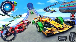 Impossible Mega Ramp Race 3D Challenge - GT Formula Car Stunts Master Simulator  screenshot 3